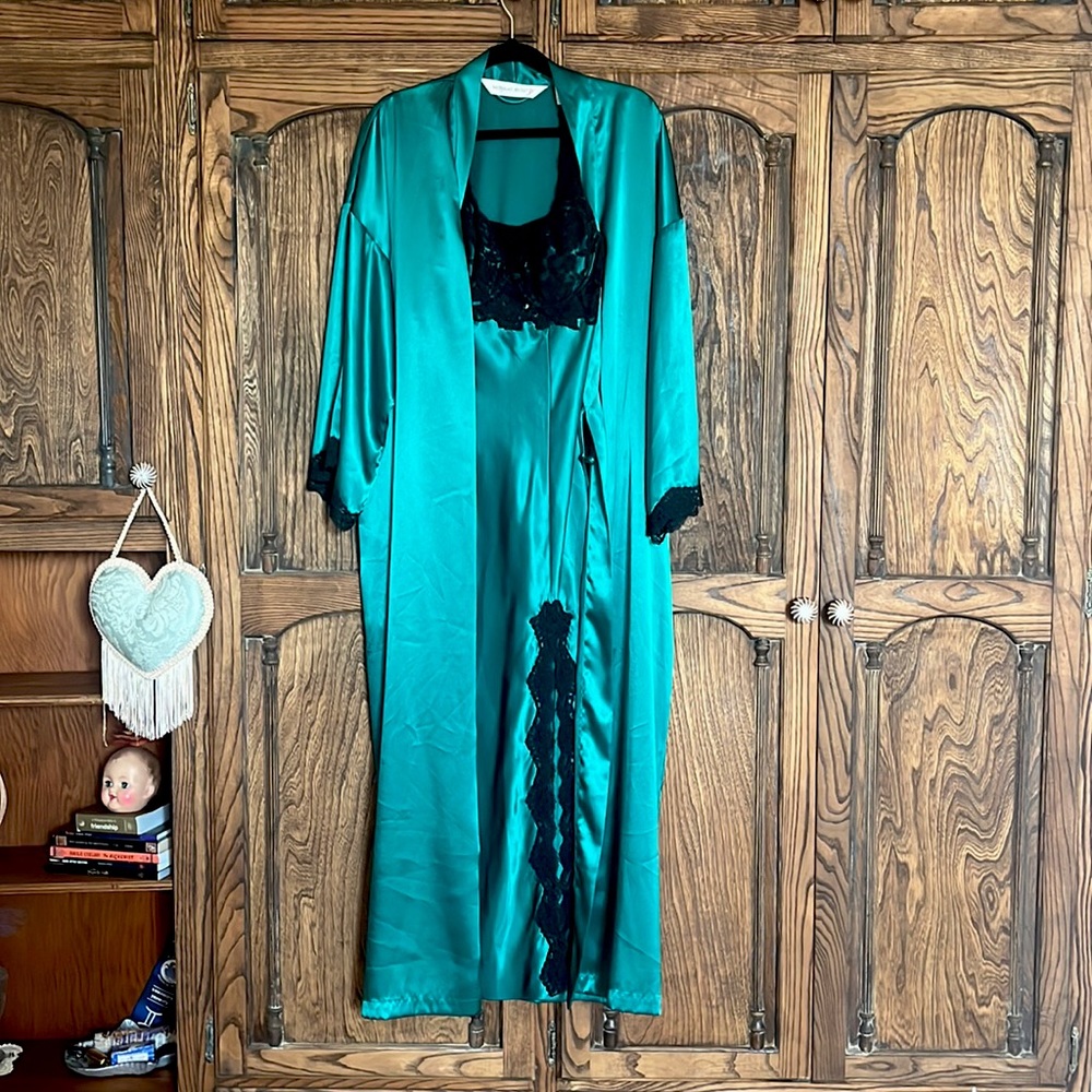 Victoria’s Secret slip and robe